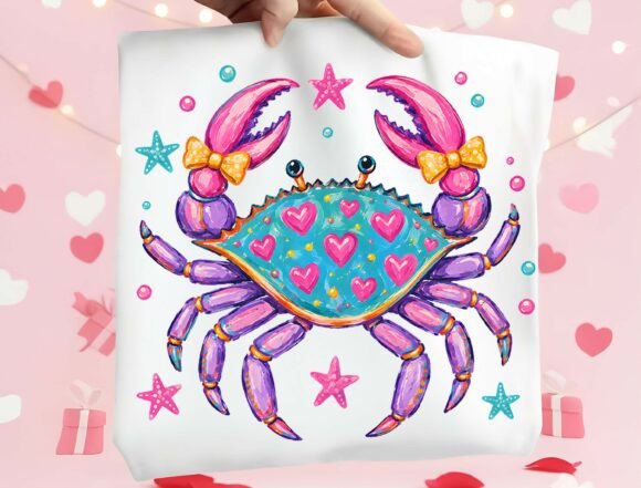 Bringing Whimsy to Your Creations with a Colorful Sea Life Sublimation Design