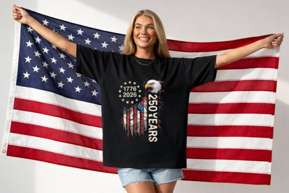 Celebrate 250 Years of Freedom with a Bold Patriotic Design