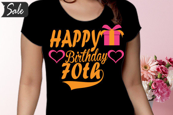 Celebrate Milestones with the Perfect 70th Birthday SVG Design