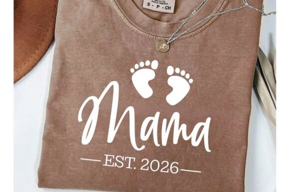 Celebrate New Beginnings with the Mama PNG SVG Design