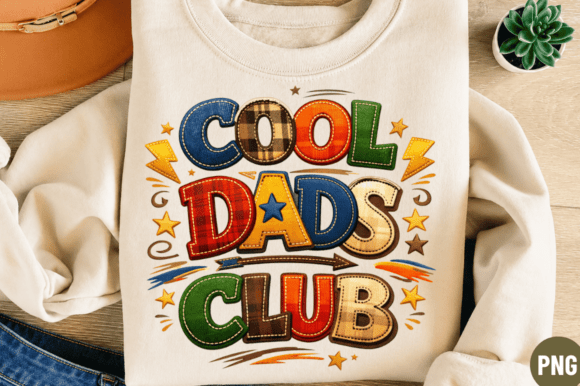 Cool Dads Club Retro Png T-shirt Design: Your Next Best Seller