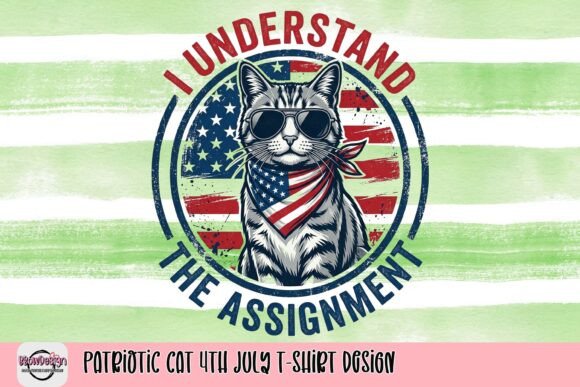 Cool, Patriotic, and Ready to Party: The Ultimate Cat Design