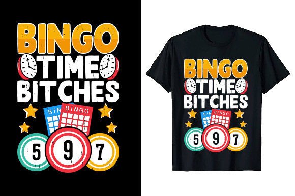 Iconic Style Meets Playful Nostalgia: The Vintage Bingo T-Shirt