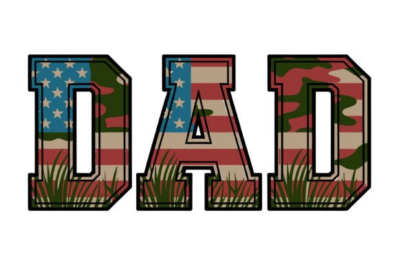 Patriotic Dad Camo Design: A Bold Statement for Modern Branding