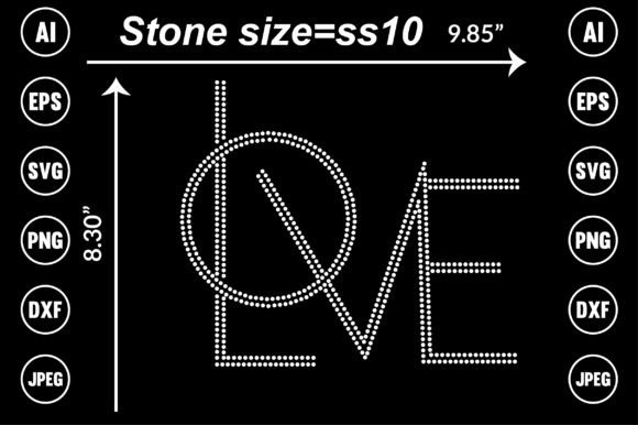 Sparkle and Style: The Versatility of Love Rhinestone Design