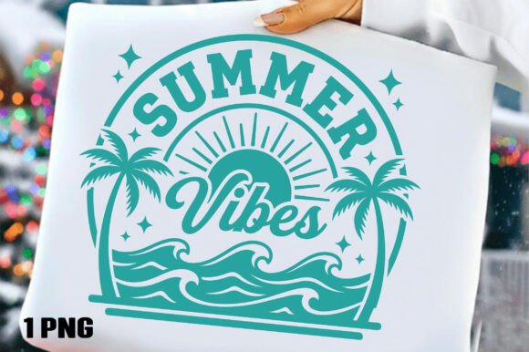 Summer Vibes T Shirt Design: Your Instant Digital Toolkit
