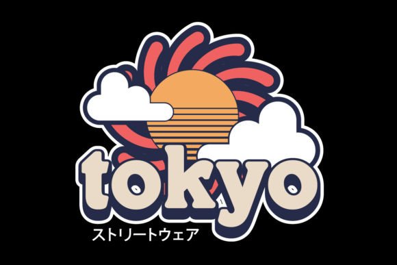 Urban Edge: Capturing Tokyo Streetwear Tshirt Design